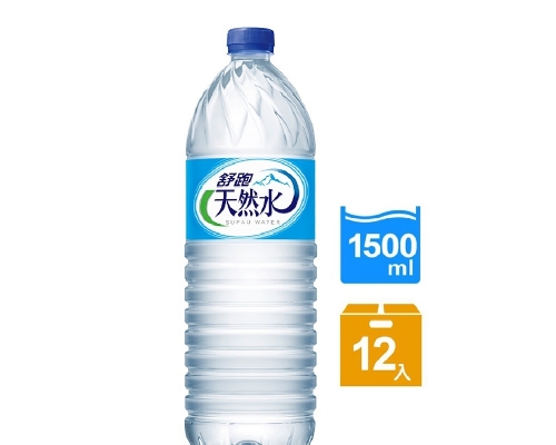 【舒跑】天然水 1460ml(12入/1箱)