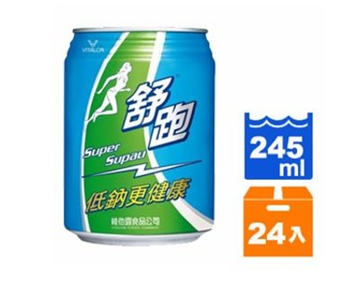 舒跑運動飲料245ml(易)(24入/箱)