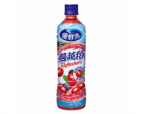 優鮮沛蔓越莓綜合果汁 500ml(24入/箱)