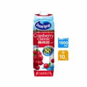 【優鮮沛】蔓越莓經典原味果汁1500ml(8入/1箱)