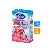 優鮮沛蔓越莓綜合果汁 250ml(24入/箱)